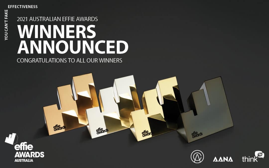 2021 Australian Effie Award winners announced