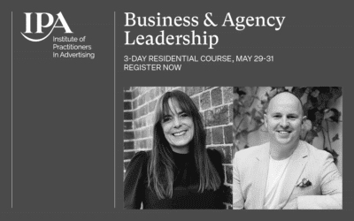 Lindsey Evans and Chris Howatson to chair 2022 IPA Business & Agency Leadership residential course