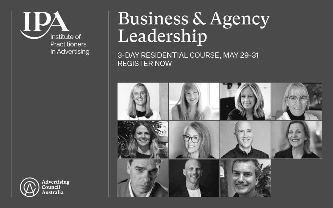 Speakers announced for IPA Business & Agency Leadership residential: Sydney, May 29-31