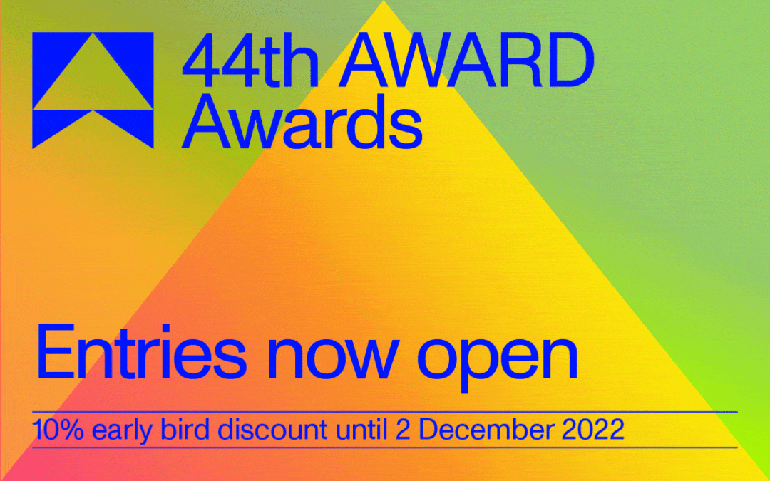 44th AWARD Awards now open for entries, five new categories announced