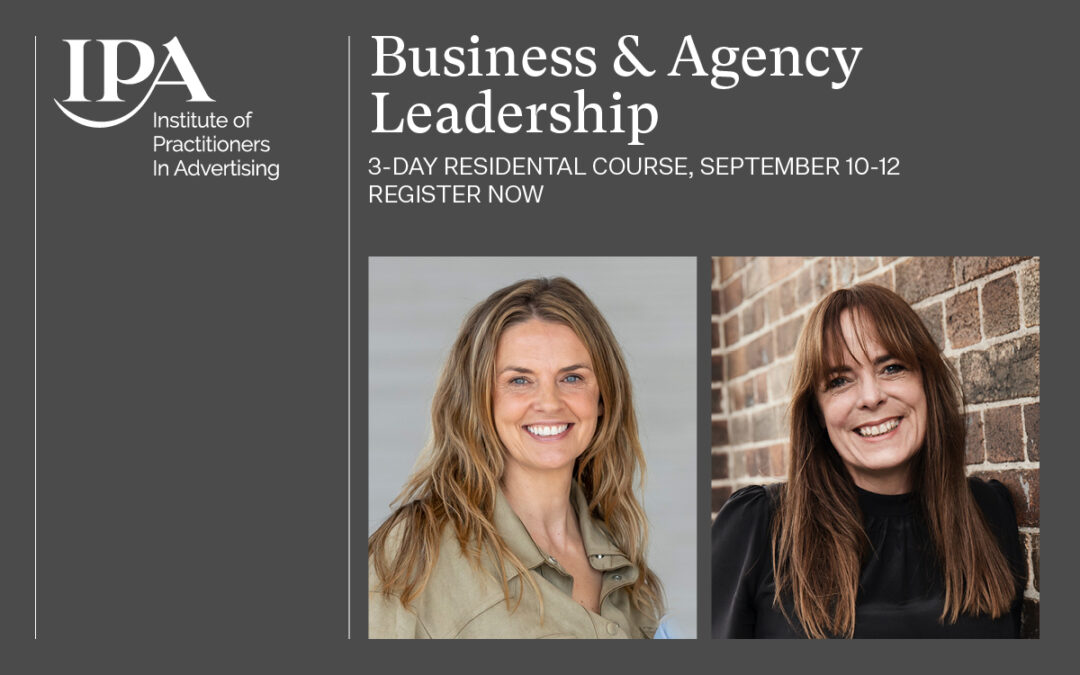 Laura Aldington and Lindsey Evans to chair 2023 IPA Business & Agency Leadership.
