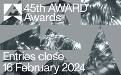 45th AWARD Awards open for entries, new categories and creative rankings announced